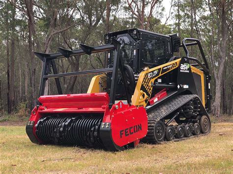 fecon skid steer mulcher head|best ctl for forestry mulching.